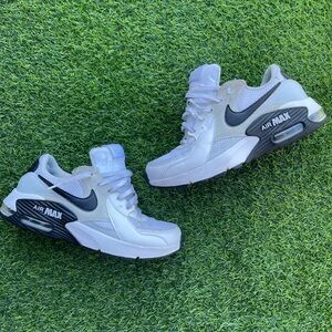 Nike White and Black Kids' Air Max Sneakers